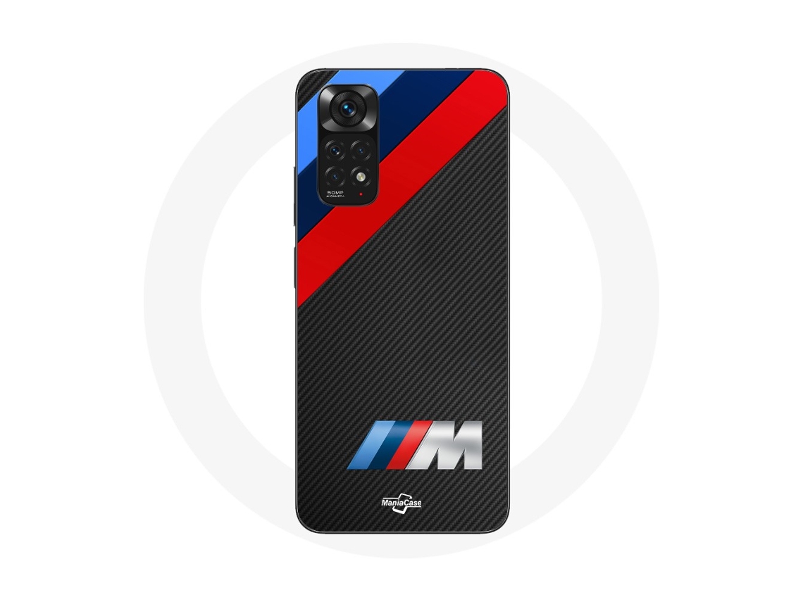 Funda para Xiaomiredmi Note 11 4G Bmw M Logotipo Carbono