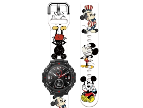 Correa Silicona Líquida para Amazfit T-Rex Pro Blanco