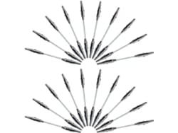 Juego De 25 Pinzas De Cocodrilo De Doble Cabeza De Metal Plateado – Soporte Multifuncional Para Notas De Oficina