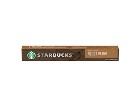 Cápsulas de café Starbucks House Blend (10 uds)