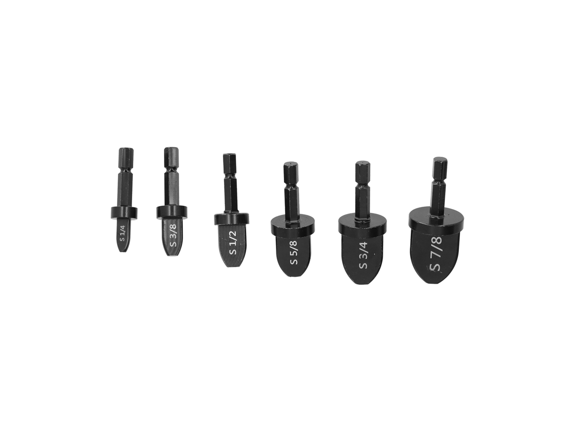 Set Dilatadores Cánula 6 Piezas Mango Hexagonal Forja Tuberías