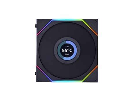 Ventilador Lian Li Uni Tl Lcd Reverse Series Negro 120 mm LIAN-LI