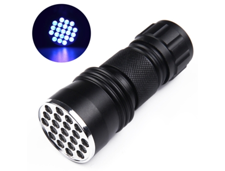 Purple Light, Mini UV Flashlight, Ultraviolet Blacklight Detector for Dog Urine, Pet Stains and Bed Bug