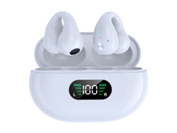 Auriculares Inalámbricos Pinza Conducción Ósea Inalámbrica Led Táctil YIZHOOD Bluetooth Blanco