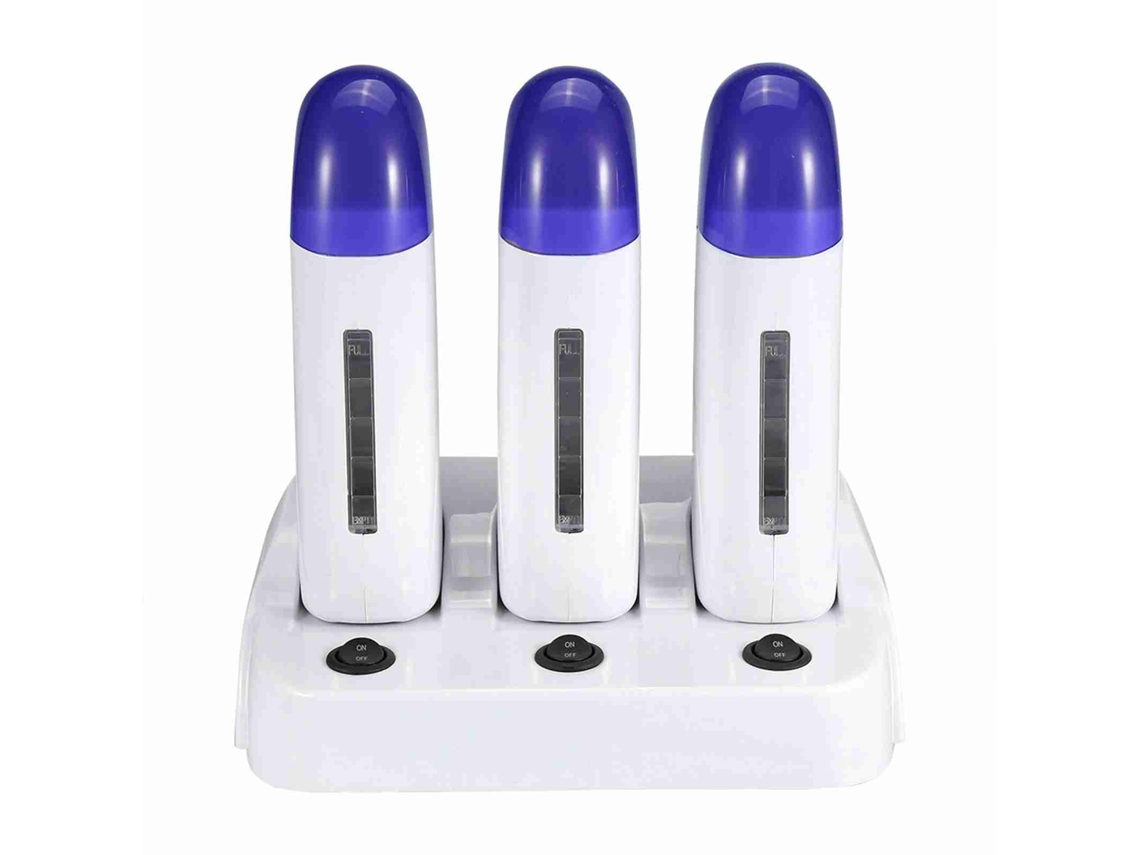2026-calentador De Cera Roll-on Cartucho Depilatorio Máquina De Eliminación De Pelo Corporal Triple