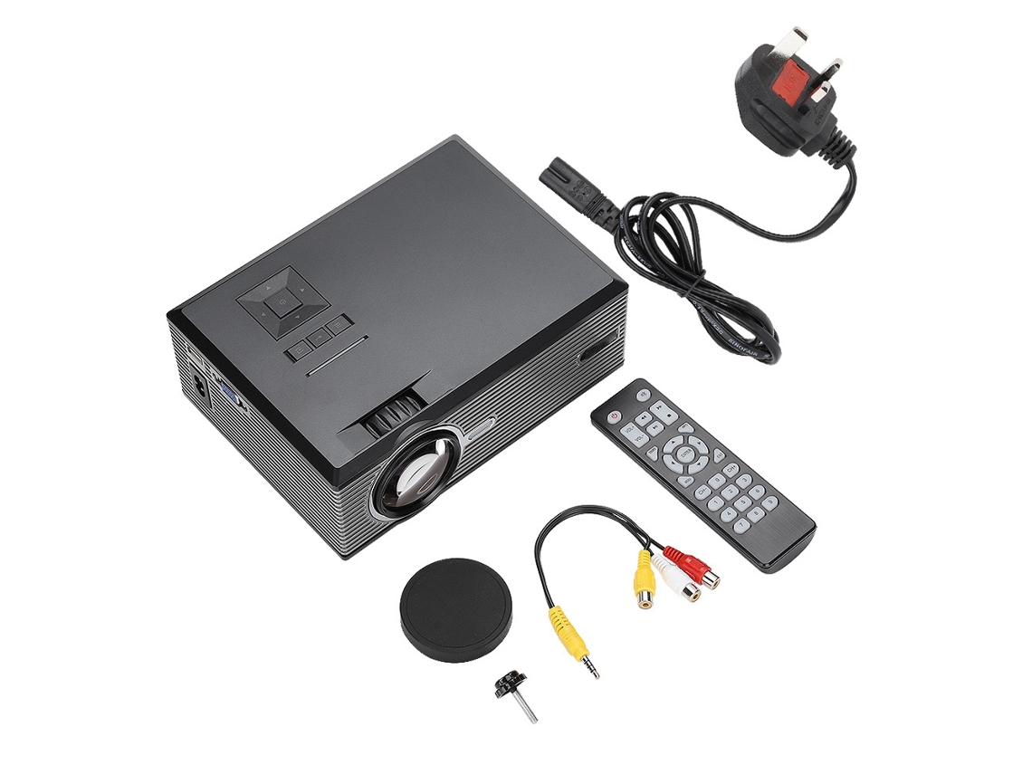 Proyector 1080p Full Hd Pantalla Grande De 37-130 Pulgadas Led De Video Portátil Para El Hogar