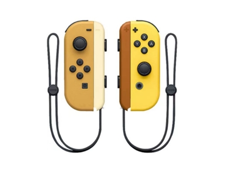 Mando compatible con Nintendo Switch Marrón y Amarillo (Wireless)