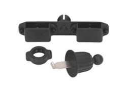 Soporte Para Rejilla De Ventilación Del Coche Para Radios Portátiles Bidireccionales Motorola Anytone, Icom, Kenwood, Yaesu, Midland Y Cobra.