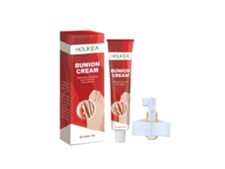 Crema de masaje para los dedos gordos de los pies con propiedades reparadoras y nutritivas.