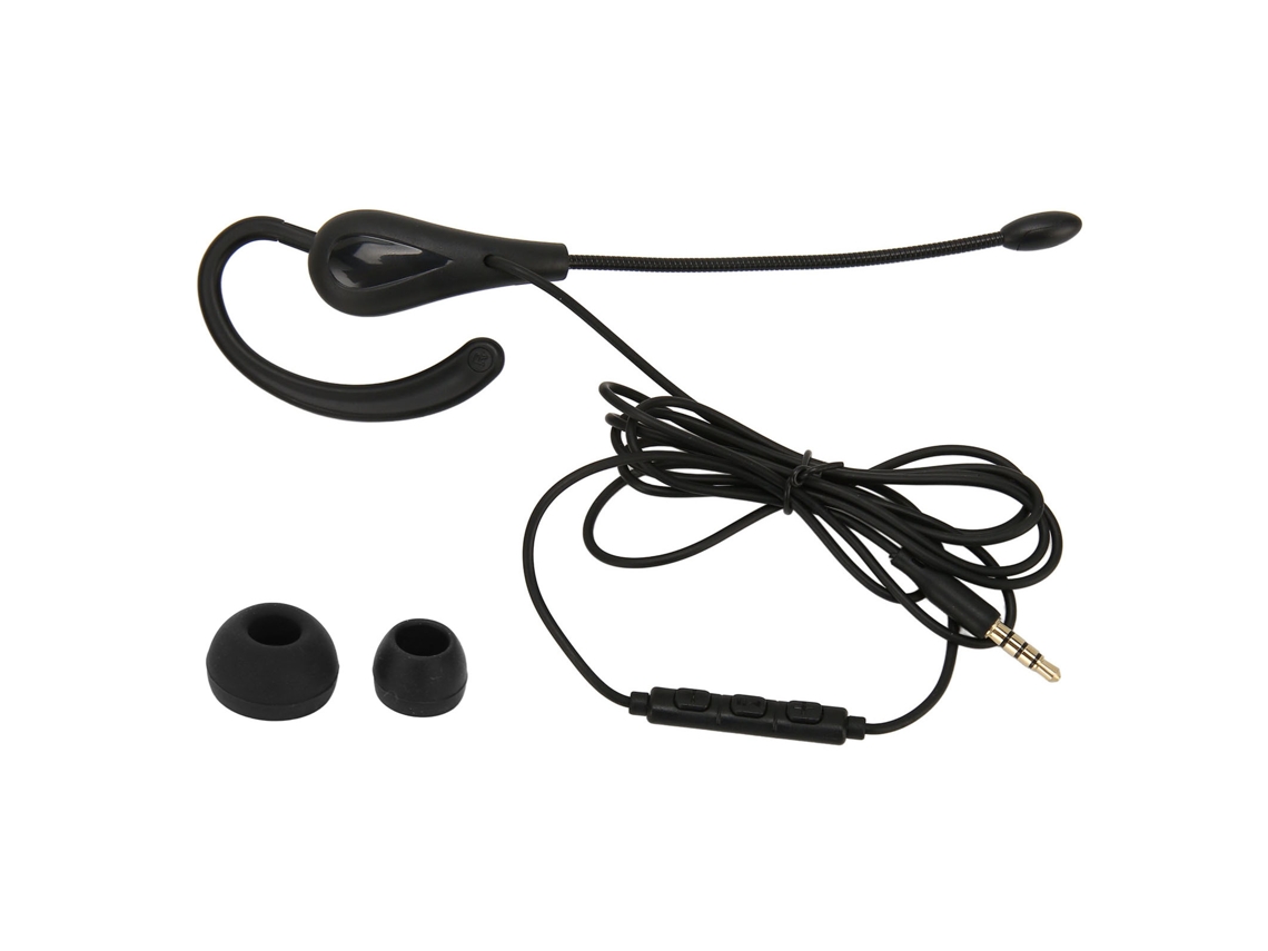 Auriculares Mono Con Micrófono, Cancelación De Ruido, Ligeros, Cable De 3,5 Mm, Para Uso En Centros De Llamadas/oficinas.