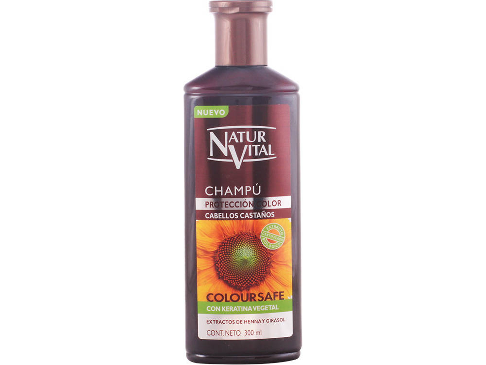 Champú NATURALEZA Y VIDA Color Castano (300ml)