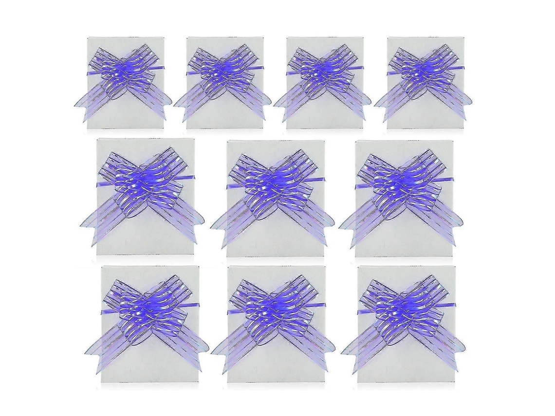 10 unidades de lazos de cinta de 50 mm para envolver regalos, decorar bodas, fiestas de Navidad y decorar el coche, Zzy Hengjian