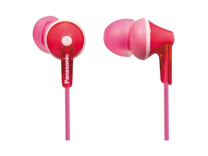 Auriculares con cable PANASONIC RP-HJE125E rosa