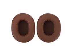 Almohadillas De Piel De Oveja Con Aislamiento De Ruido Para Auriculares Ath Msr7 M50x M40x M30x M20x Sx1 (marrón)