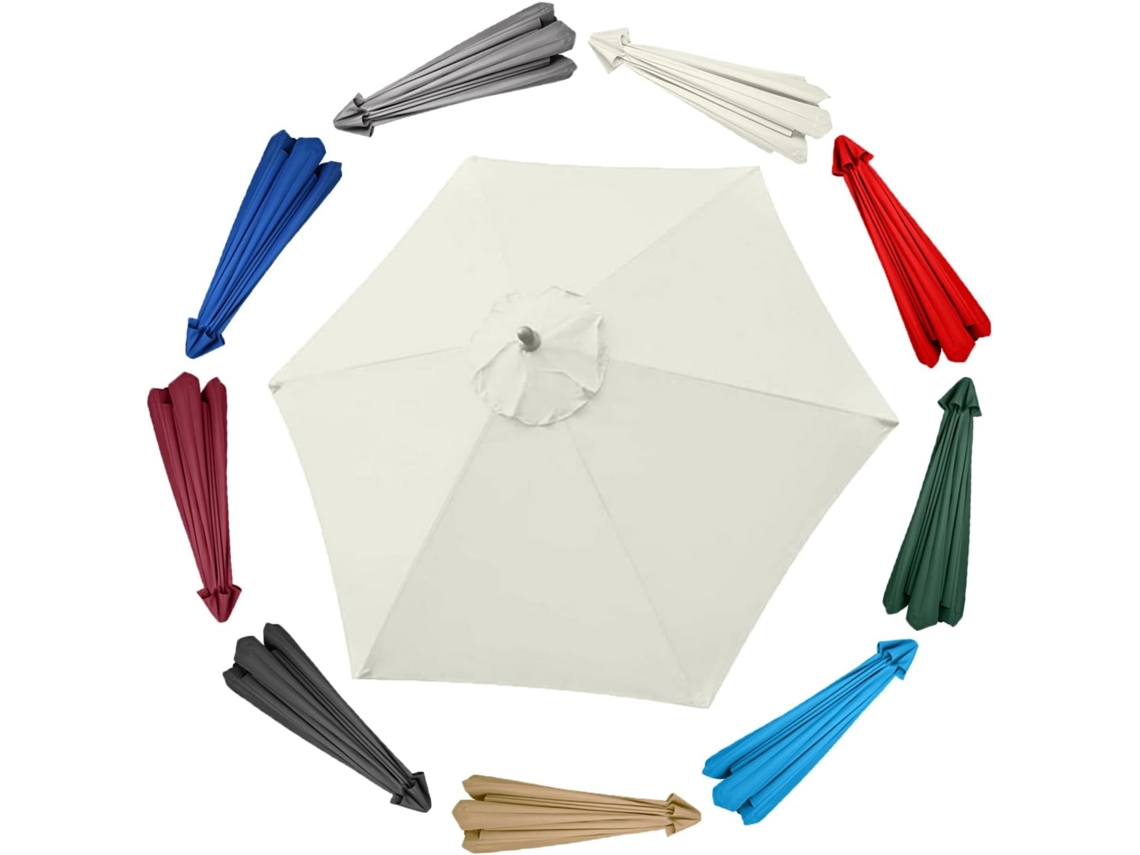 Sombrilla De Exterior Impermeable Poliéster , Resistente Al Agua