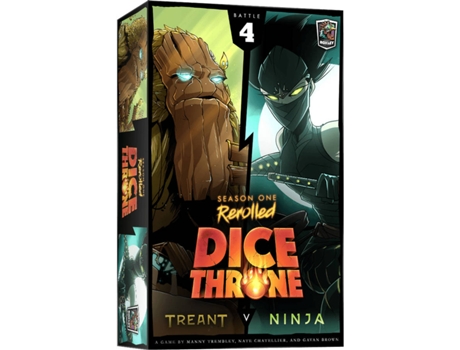Juego de Mesa ROXLEY GAMES Dice Throne: Season One Rerolled - Treant v Ninja (8 años)