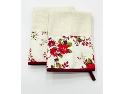 Juego 2 Paños De Cocina ILMH BY I LOVE MY HOME 50x50cm - Estampado Floral