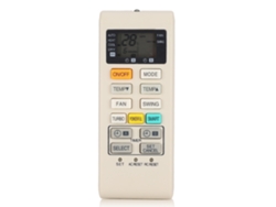 Mando A Distancia Para Aire Acondicionado A75c4004 A75c4003 A75c3700 3754 Abs Blanco Lechoso Duradero Sin Batería