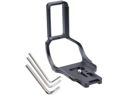 Placa De Liberación Rápida Con Posición De Tornillo Para Soporte Antivibración Compatible Con D850 Split Grip