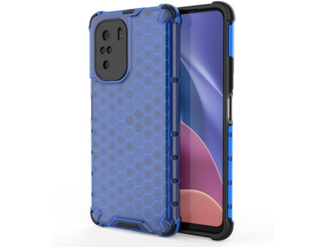 Funda Xiaomi Redmi K40/K40 Pro/K40 Pro Plus/Poco F3 LMOBILE Honeycomb Armor (Azul)