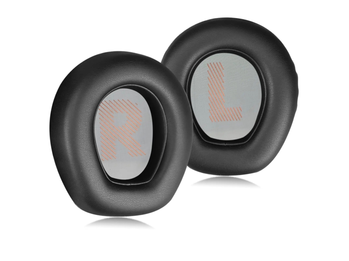 Almohadillas para auriculares JBL Quantum Q200, espuma suave, color negro.