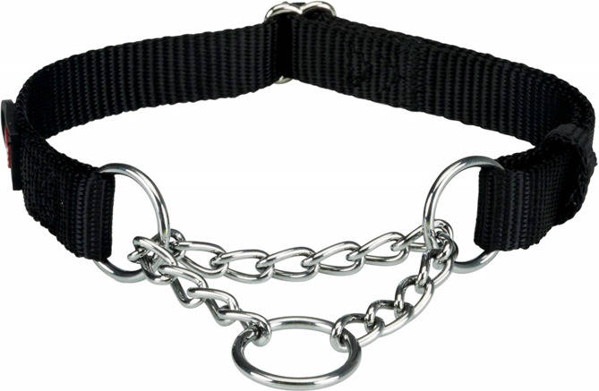 Collar Para Perros trixie premium negro 3040 x 1.5 cm nylon