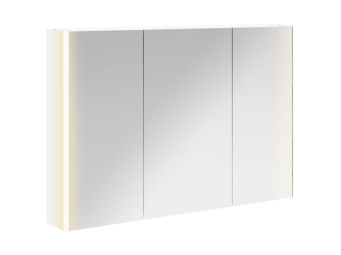 Maison Exclusive - Armario Con Espejo De Baño 103,5 X 15,5 X 70 Cm