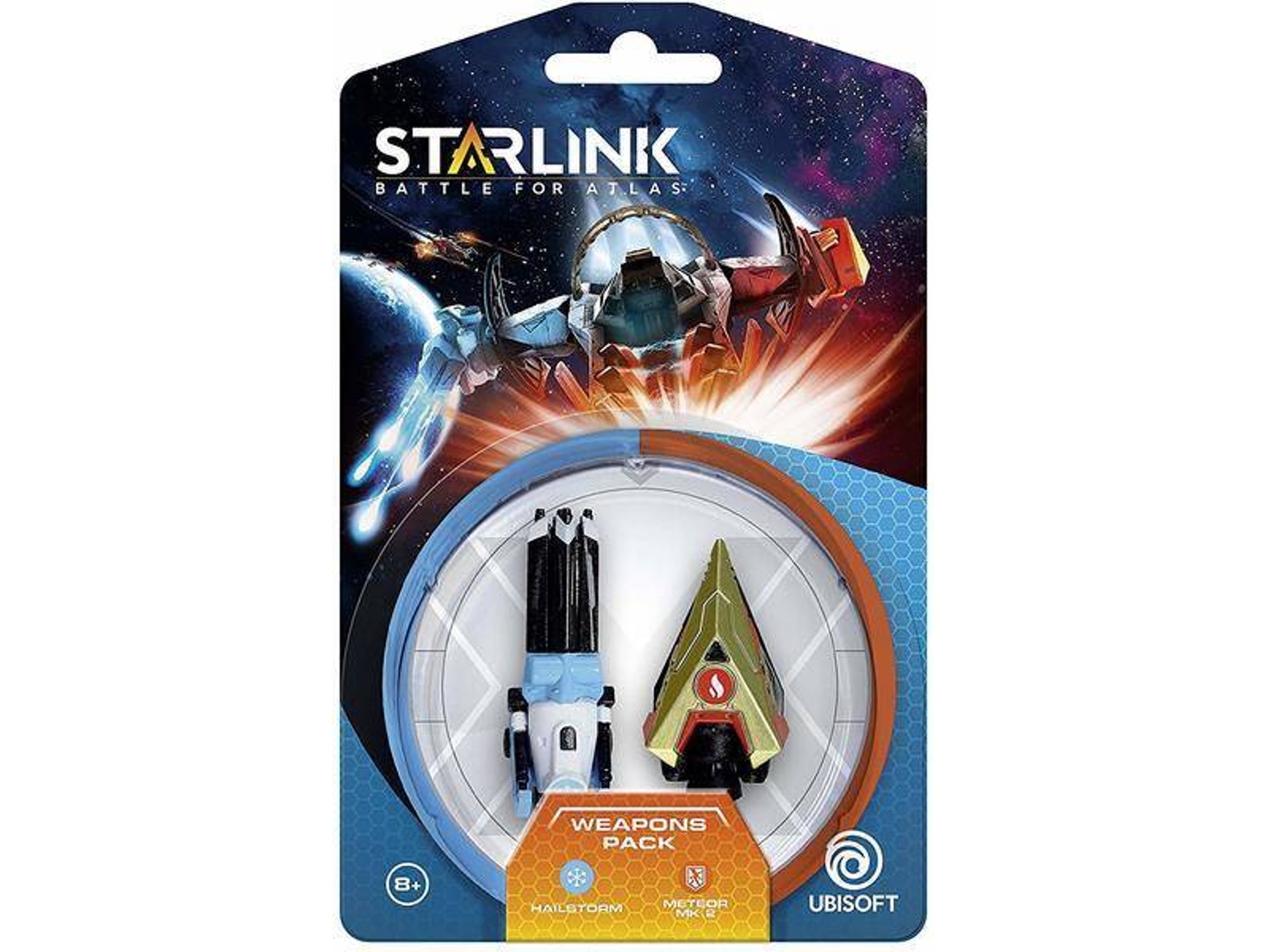 Figura Starlink UBISOFT Paquete de Armas Tormenta de Granizo + Mete