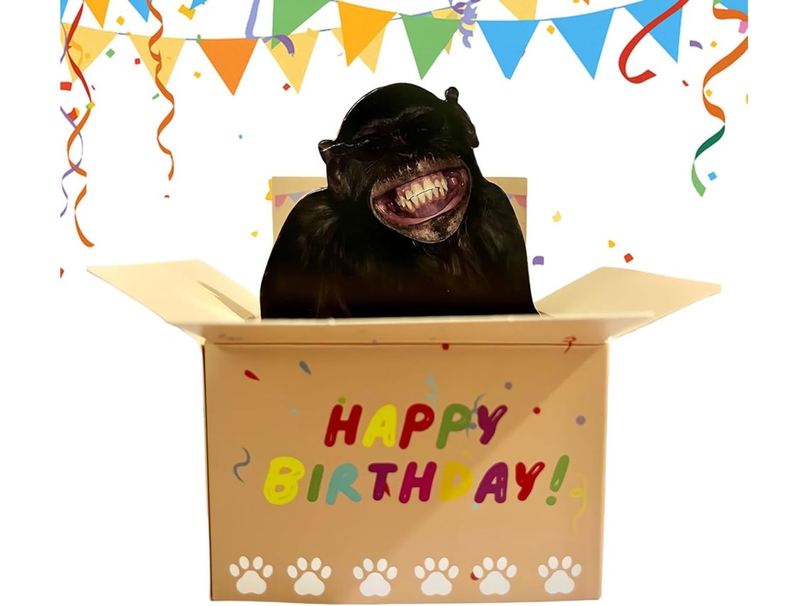 Tarjeta de cumpleaños 3D, tarjeta desplegable para familiares y amigos, mensaje para niño, niña, hijo, Vayotoy
