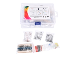Kit De Componentes Electrónicos De 1390 Piezas Con Diodos Led, Resistencias Y Condensadores Para Placas De Circuito Impreso Diy.