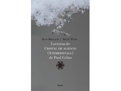 Libro Lecturas De Cristal De Aliento De Paul Celan de Jean Bollack (Español)