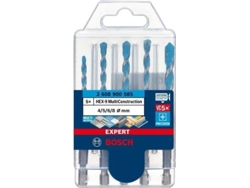 Conjunto de Brocas BOSCH Expert Hex-9 Multiconstruction - 4-5-6-6-8 mm - 5 Un para Conjunto de Taladros de Impacto