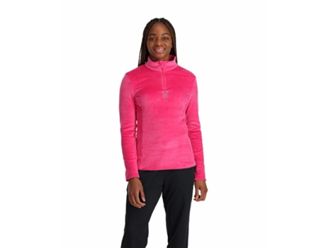 Chaqueta de Mujer SPYDER Rebeca Cremallera Shimmer Punto Rosa (S)