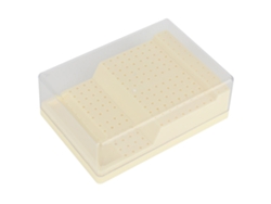 Soporte para taladro dental con 168 agujas, organizador de accesorios dentales.