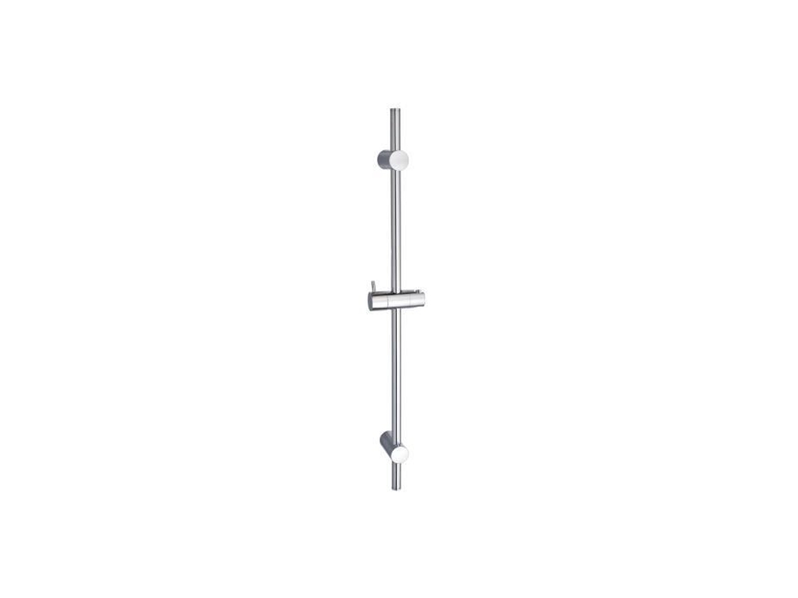 Barra de ducha genérica cromada Ø25mm 60cm Altura máx. 180cm Generique