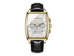 Reloj de cuarzo multifuncional Ochstin 6133a, resistente al agua y luminoso, de cuero, Hengrongshen