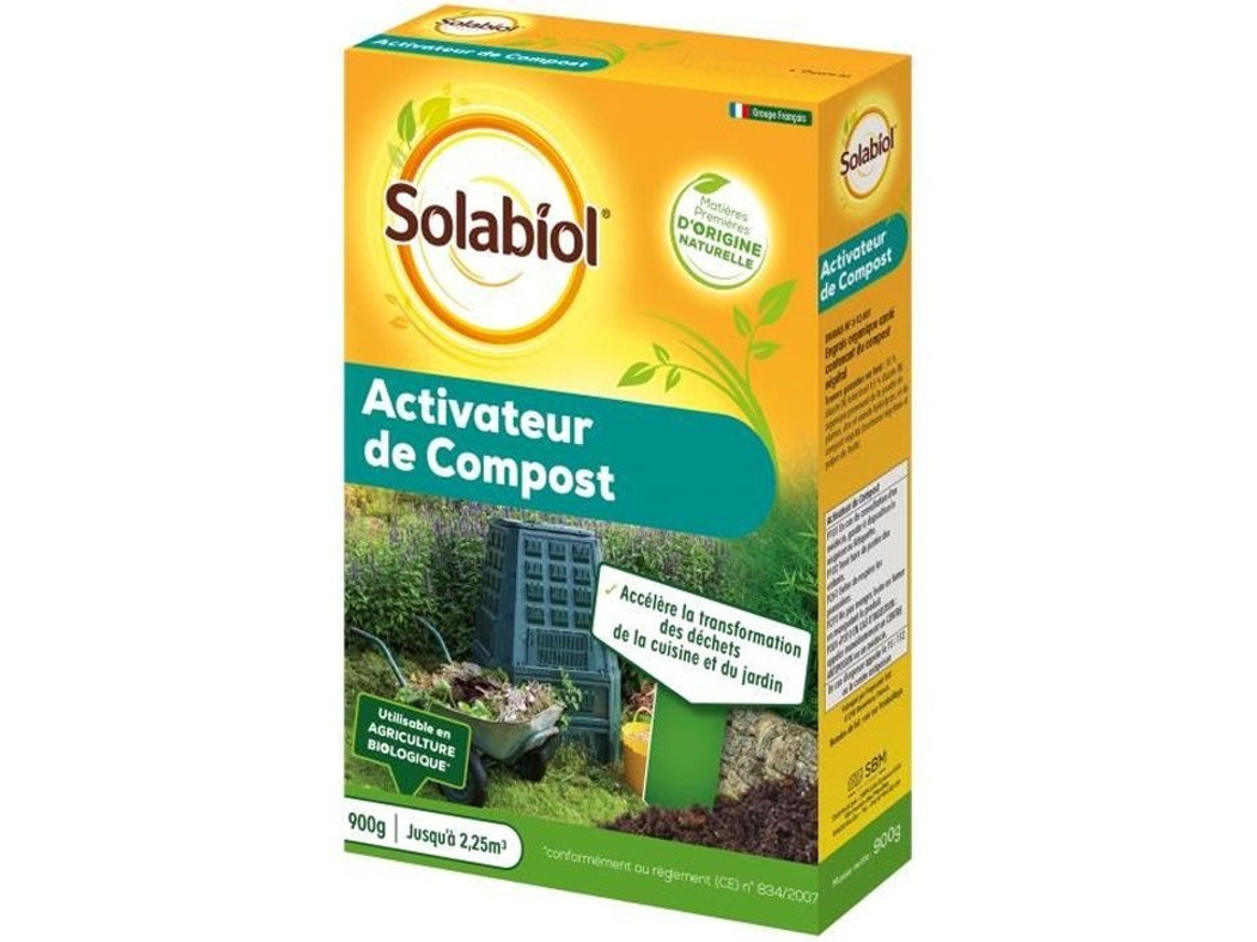 SOLABIOL SOACTI900 Ativador de Compostagem - 900 G