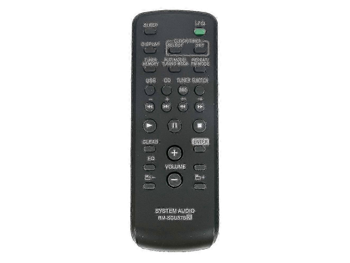 Reemplazo de control remoto Scu37b Mini sistema de componentes Hi-Fi Sh2000 Bx3 Bx30r Hcd CBX3 MHC Ex600vayotoy