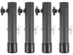 20 Extensiones Ajustables De Acero De 4 Cm Para Patas De Mesa Plegables (juego De 20)