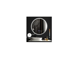 ZMH Espejo de Baño Iluminado con Intensidad Ajustable e Interruptor Táctil