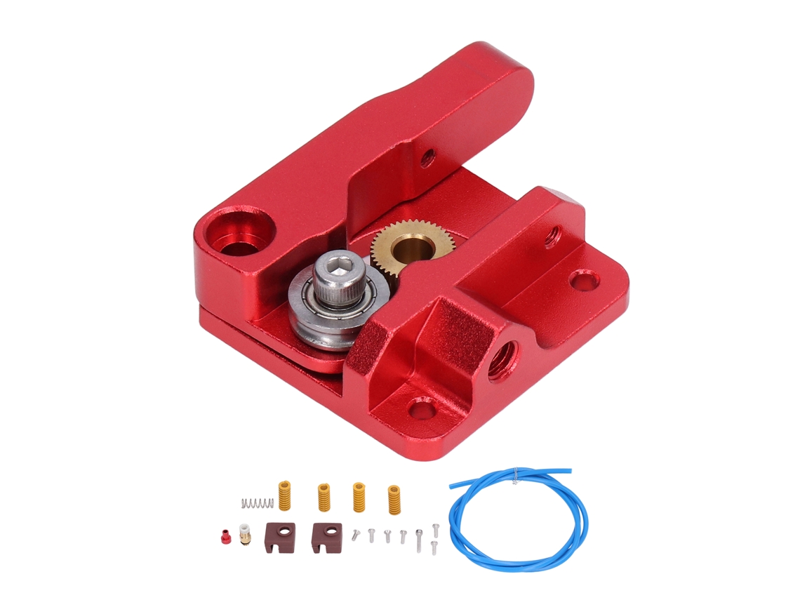Accesorio De Impresora 3d Cr10 Extruder Actualizado Con Tubo De Resorte Y Shell De Silicona Para Alimentación Sin Obstáculos Petg