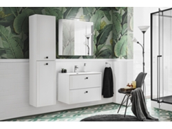 Armario Bajo Lavabos FURNLUX Classic Havana (Blanco, Madera Contrachapada - 70X46X57 Cm)