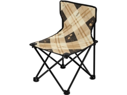 Sillas de camping Alipis de hierro y tela con patas de acero plegables, ligeras, resistentes, ideales para acampar.