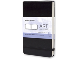 Bloc de Notas MOLESKINE Watercolour Negro (Liso)