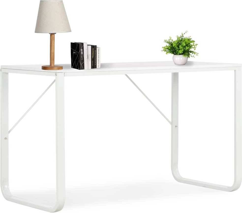 Escritorio Para Ordenador blanco 120x60x73 cm vidaxl de 120x60x73cm