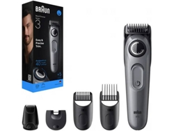 Recortadora de Barba BRAUN BT3560 (Autonomía: 50 min)