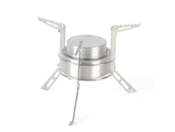 Hornillo Redondo De Alcohol Con Soporte Para Camping - Ideal Para Picnics Y Barbacoas