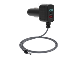 Cable De Alimentación De Cargador De Coche Con Pantalla Digital, Carga Rápida De 36w