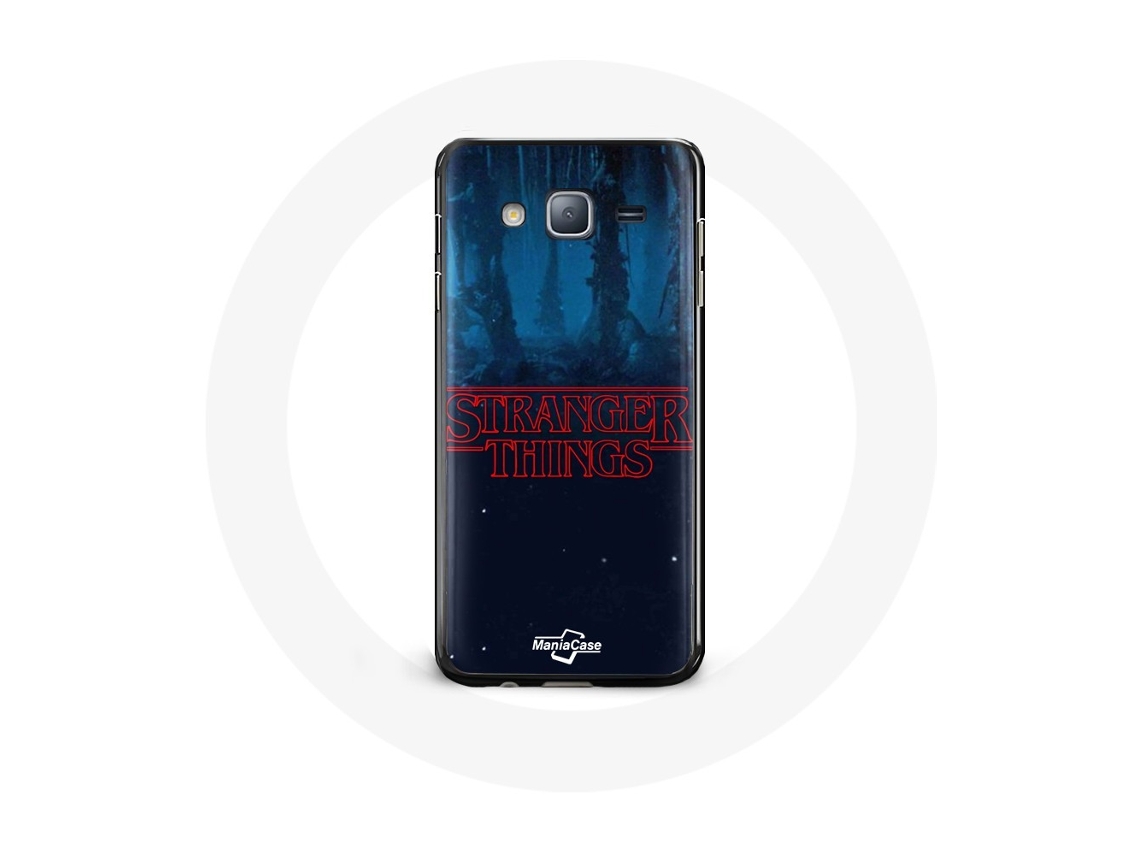 Funda Samsung Galaxy J7 2016 Stranger Things La Temporada 2 Logo MANIACASE