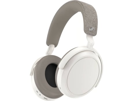 Auriculares Bluetooth SENNHEISER Momentum 4 (Over Ear - Micrófono - Blanco)